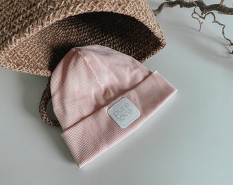 Immediately available, Hipster Beanie Light Pink, Beanie, Hat,