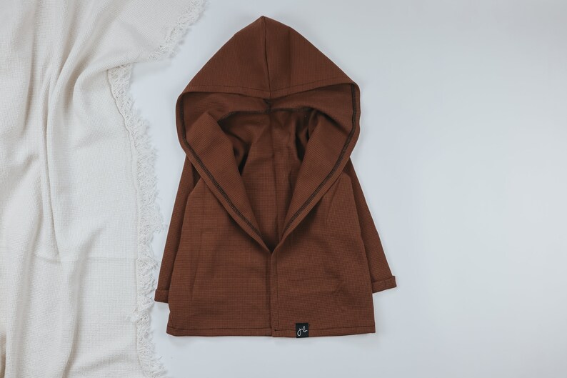 Immediately available, cardigan Little Darling, color brown, size 74, cardigan Stardust, sweat jacket, winter jacket image 2