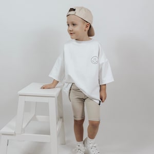 Oversize T-shirt Glimlach, T-shirt, shirt, kinder-T-shirt afbeelding 6