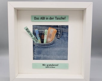 Gutschein Geldgeschenk Geburtstag Bilderrahmen Etsy