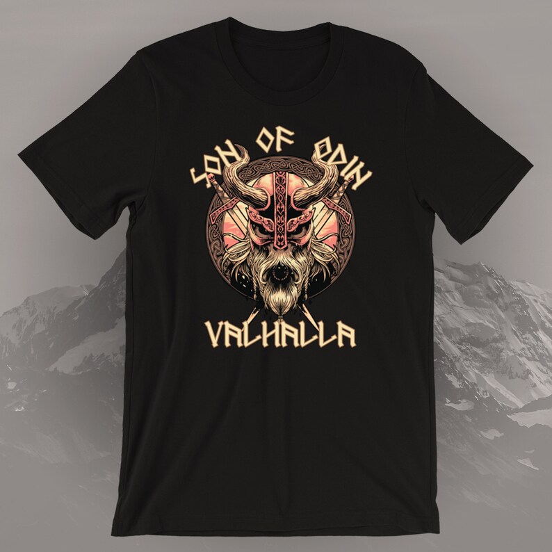 sons of odin valhalla t shirt