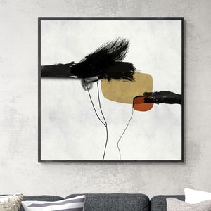 Minimal abstract download art print, Abstract printable wall art, Living room wall art, Printable abstract painting, 40x40, 30x40, 24x36