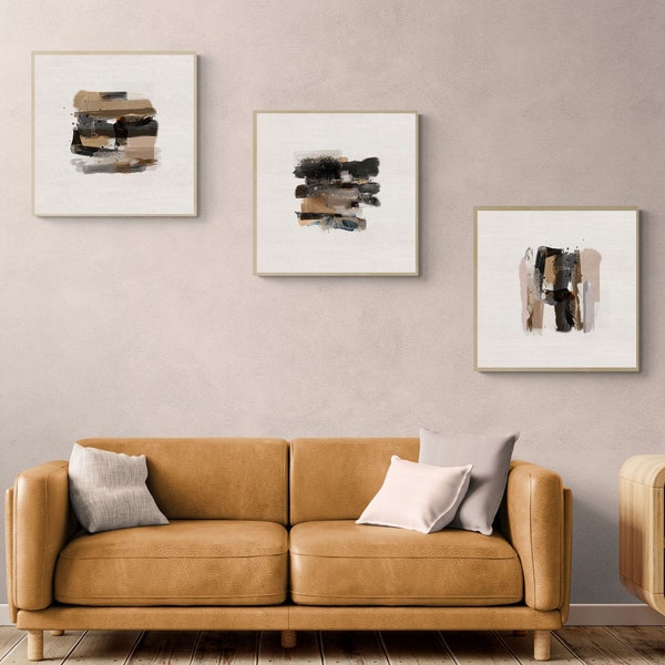 Abstract Print Set - Etsy