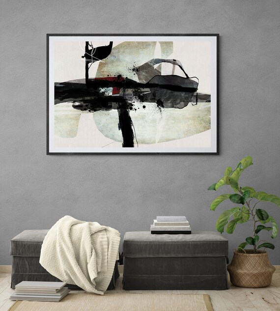 Printable Abstract Art Large Abstract Wall Art for Instant - Etsy