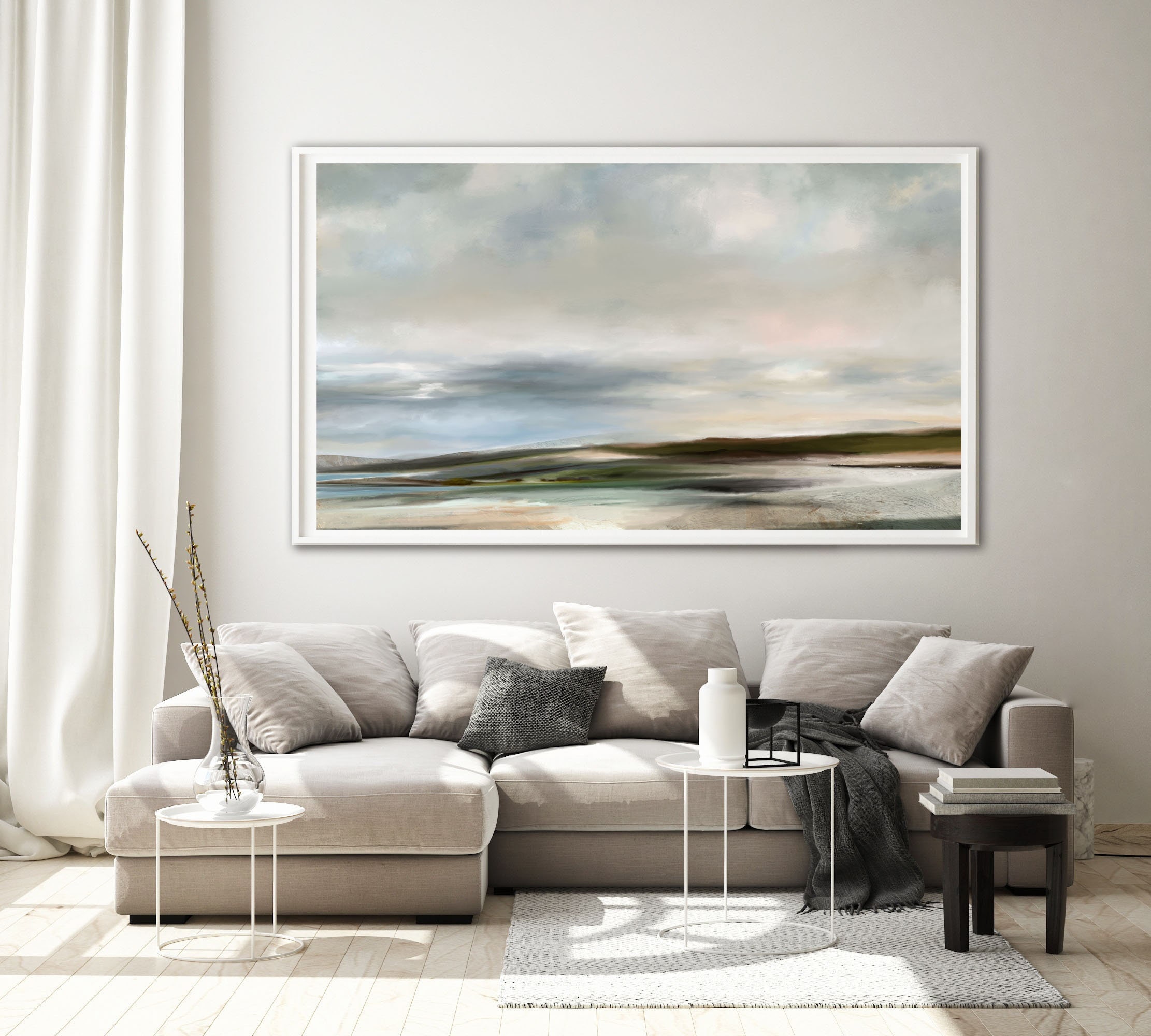 Large Landscape Wall Art Traditional Landscape Art Panoramic Etsy