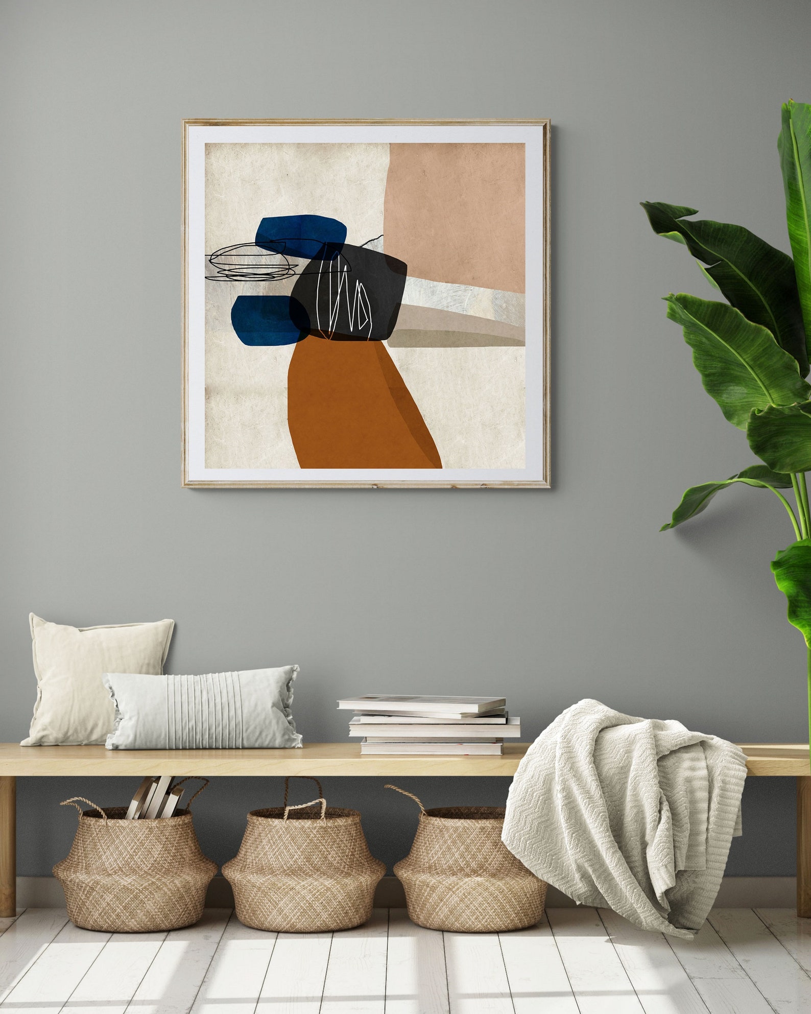 Large Abstract Wall Art Large Printable Abstract Painting - Etsy