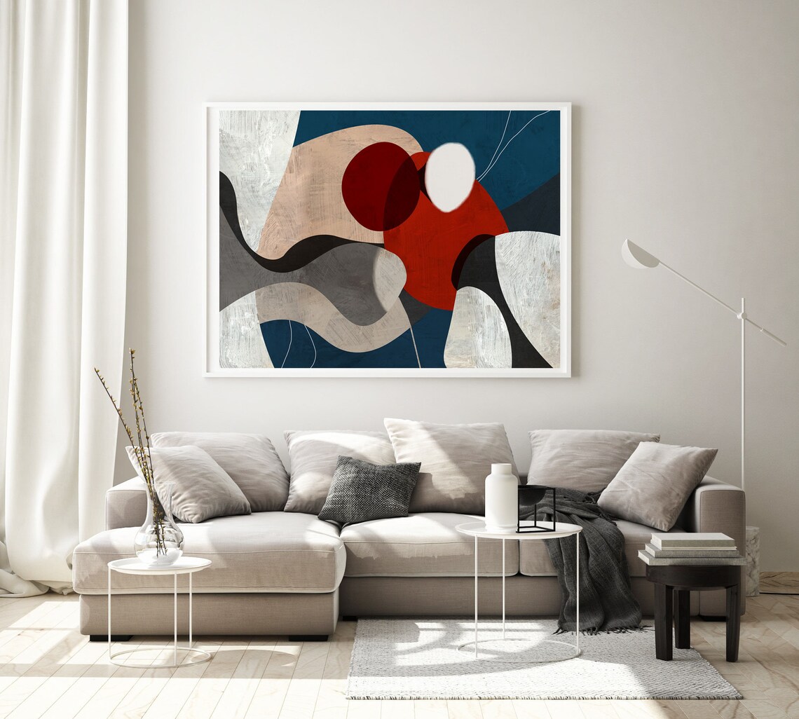 Large Abstract Print Large Printable Wall Art Abstract - Etsy
