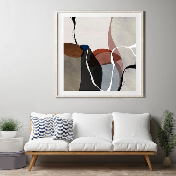 Abstract Printable Art Large Abstract Art Print for Instant - Etsy