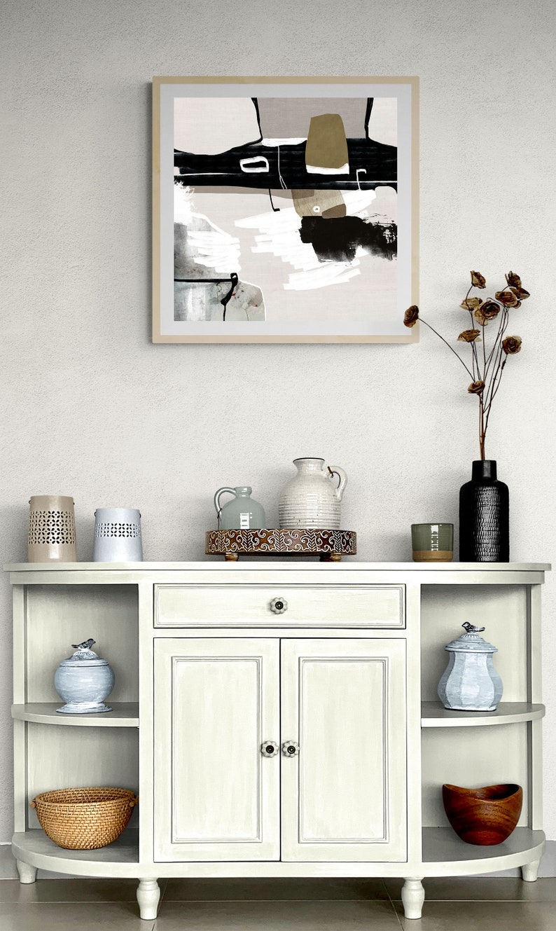 Printable Abstract Art Square Abstract Wall Art for Instant - Etsy