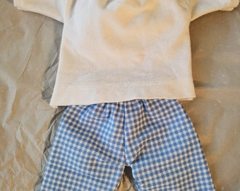 Doll shirt and trousers (No.21018)