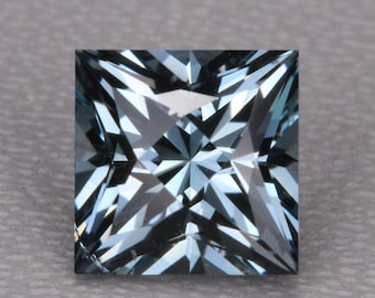 Mozambique Blue Grey Spinel, 1 ct ,Precision cut, Spinel for Exclusive Jewelry
