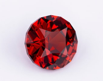 Dark Malaya Garnet, 2.9ct, for Jewelry, January Birthstone,   Almandine, Grossular Garnet, Spessartite Garnet