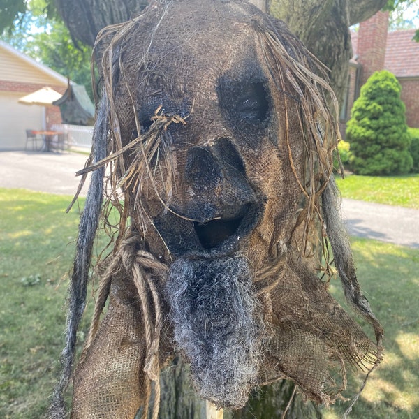 Scarecrow Mask Etsy