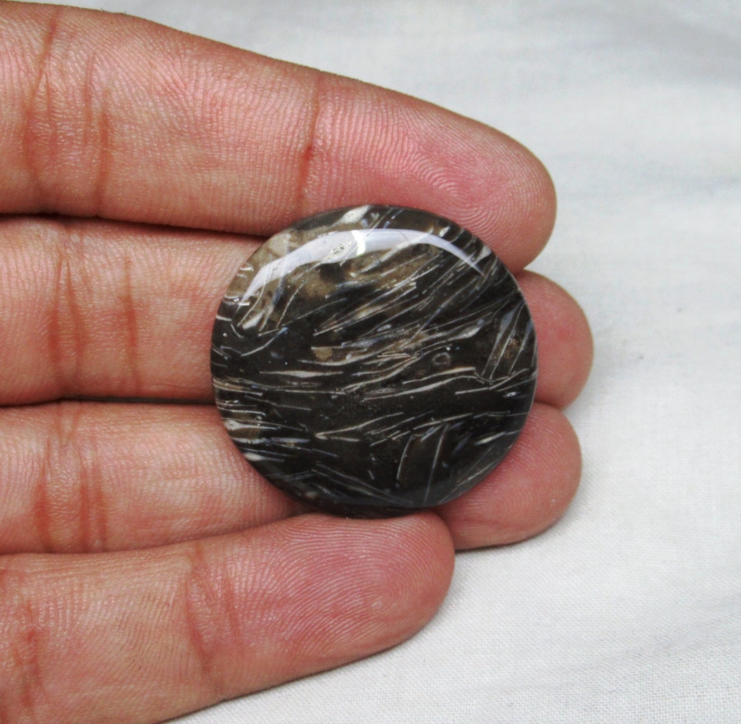 Bat Cave Jasper Gemstone Cabochon Flat Back Gemstone Size 31 Etsy