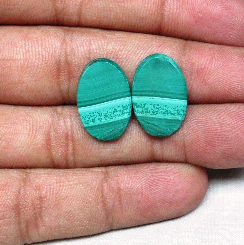 12x20 Mm Natural American Jasper Matching Pair Stone ~ American Pair Cabochon ~ Rectangle Shape ~ Flat Back ~ Loose Matching Stone