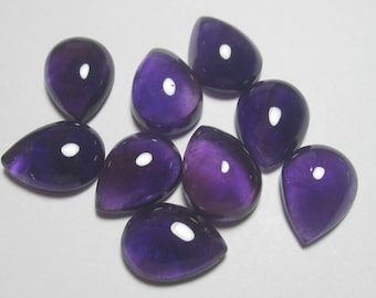 AAA+ amethist peervorm cabochon edelstenen voor het maken van sieraden (4 x 6 mm-15 x 20 mm)
