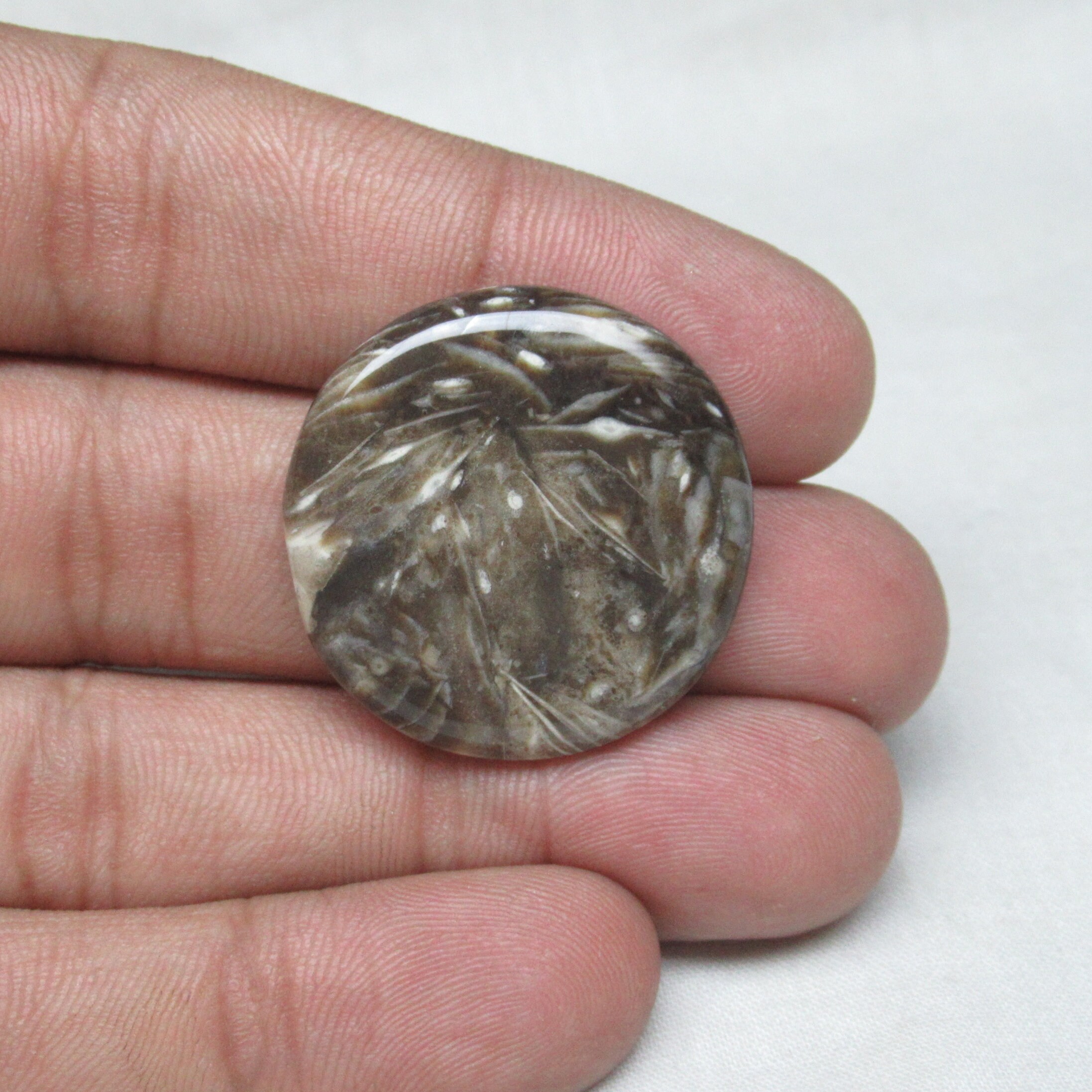 Bat Cave Jasper Gemstone Cabochon Flat Back Gemstone Size 28 Etsy