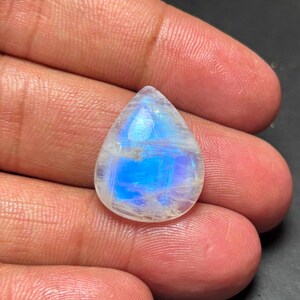 Rainbow Moonstone Cabochon: Loose Gemstone for Jewelry Making