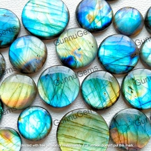Multi Labradorit Cabochon Lot: AA + Qualität Edelsteine
