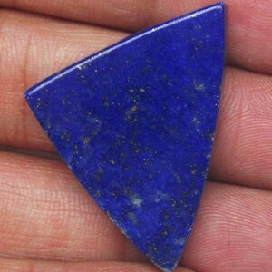 Natural Lapis Lazuli Cabochon: Handmade Loose Gemstone for Jewelry