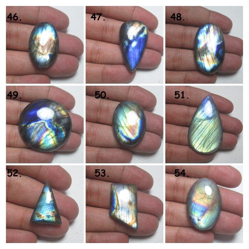 Multi Labradorite Blue Labradorite Loose GEMSTONE
