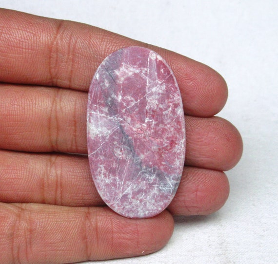Natural Thulite Gemstone Cabochon Loose Gemstone Thulite