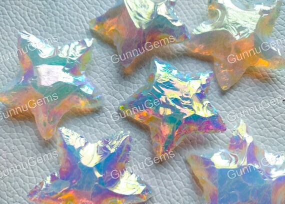 Titanium Aura Obsidian - Shape Titanium Aura Obsidian - Shape