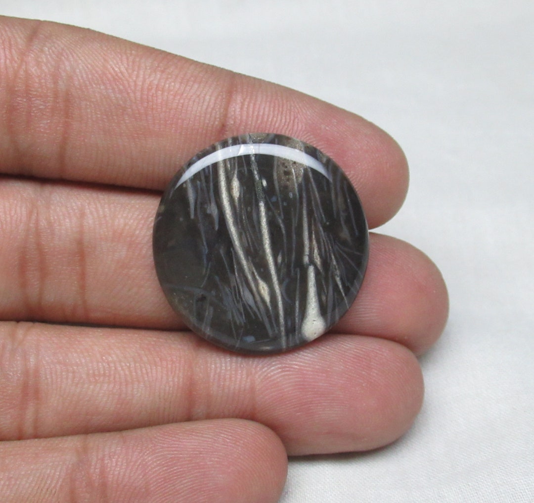 Bat Cave Jasper Gemstone Cabochon Flat Back Gemstone Size 27 Etsy