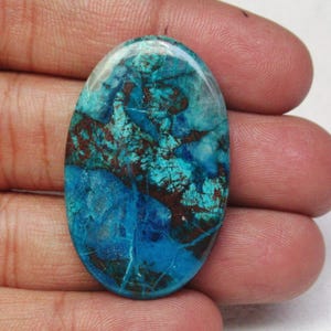 Natural Shattuckite Gemstone Cabochon Loose Gemstone Designer Shattuckite Cabochon semi precious Shattuckite Pandent Cab Jewelry Making