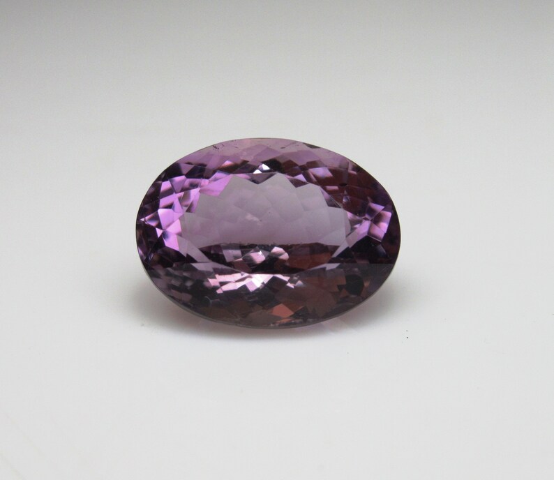 Amethyst Faceted Oval Gemstone Natural Amethyst cut stone Untreated Faceted Amethyst Gemstone 11 x 15 x 8 mm Jewelry Supplies #2236