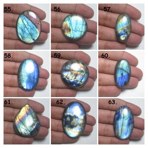 Multi Labradorite Blue Labradorite Loose GEMSTONE