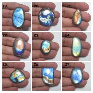 Multi Labradorite Blue Labradorite Loose GEMSTONE