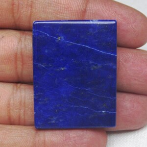 Natural Lapis Lazuli Cabochon: Handmade Loose Gemstone for Jewelry