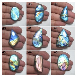 Multi Labradorite Blue Labradorite Loose GEMSTONE