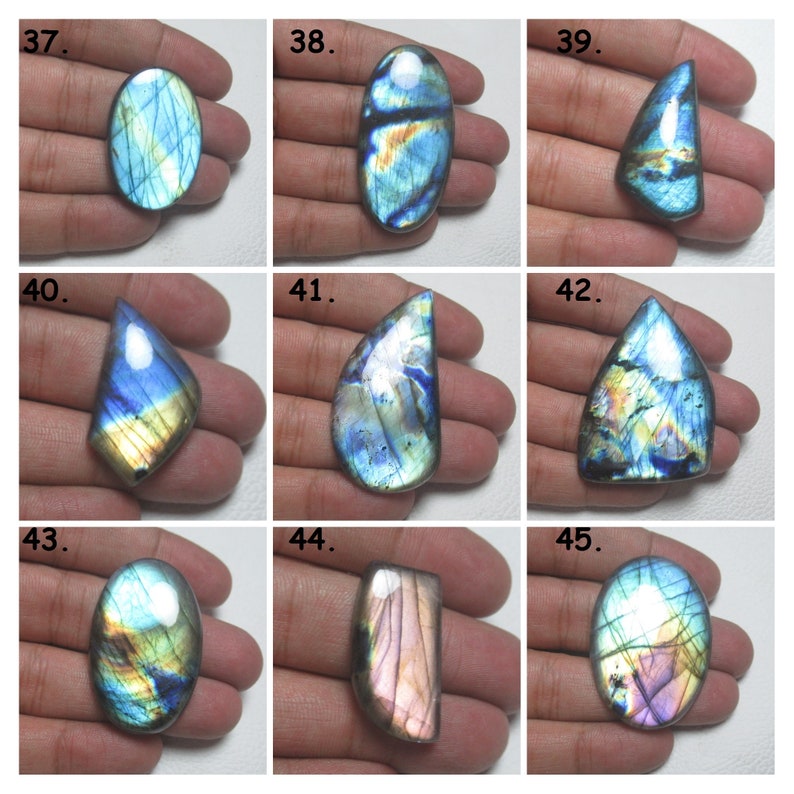 Multi Labradorite Blue Labradorite Loose GEMSTONE