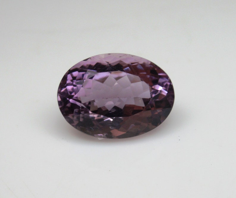 Amethyst Faceted Oval Gemstone Natural Amethyst cut stone Untreated Faceted Amethyst Gemstone 11 x 15 x 8 mm Jewelry Supplies #2236
