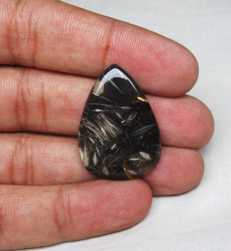 Bat Cave Jasper Gemstone Cabochon Flat Back Gemstone Size 23 X Etsy