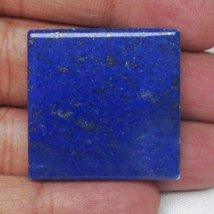 Natural Lapis Lazuli Cabochon: Handmade Loose Gemstone for Jewelry