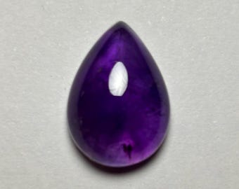 ❇️アメジスト❇️チャーム(カボション) アメジストのカボションカット一粒ペンダント（2月誕生石） | Remedy