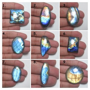 Multi Labradorite Blue Labradorite Loose GEMSTONE
