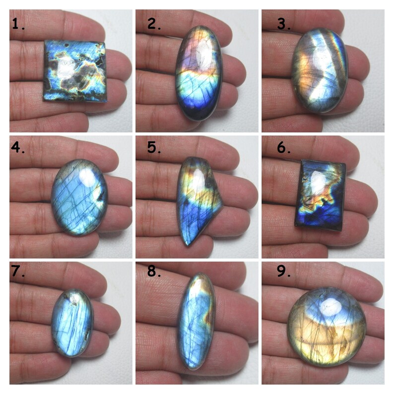 Multi Labradorite Blue Labradorite Loose GEMSTONE