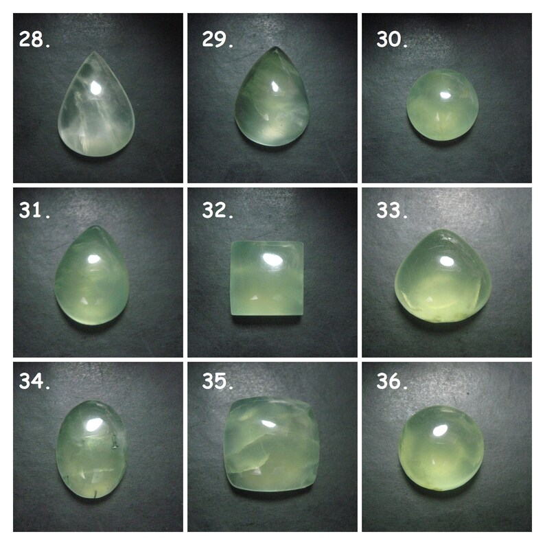 Prehnite gemstone
