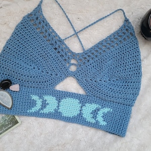 Crochet Pattern - Phase of Life Halter