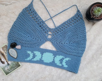 Crochet Pattern - Phase of Life Halter