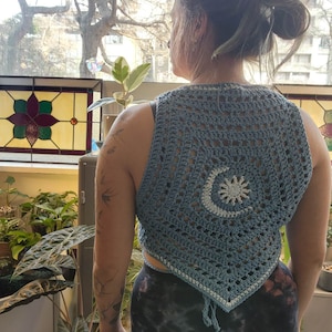 Crochet Pattern - The Luna Vest