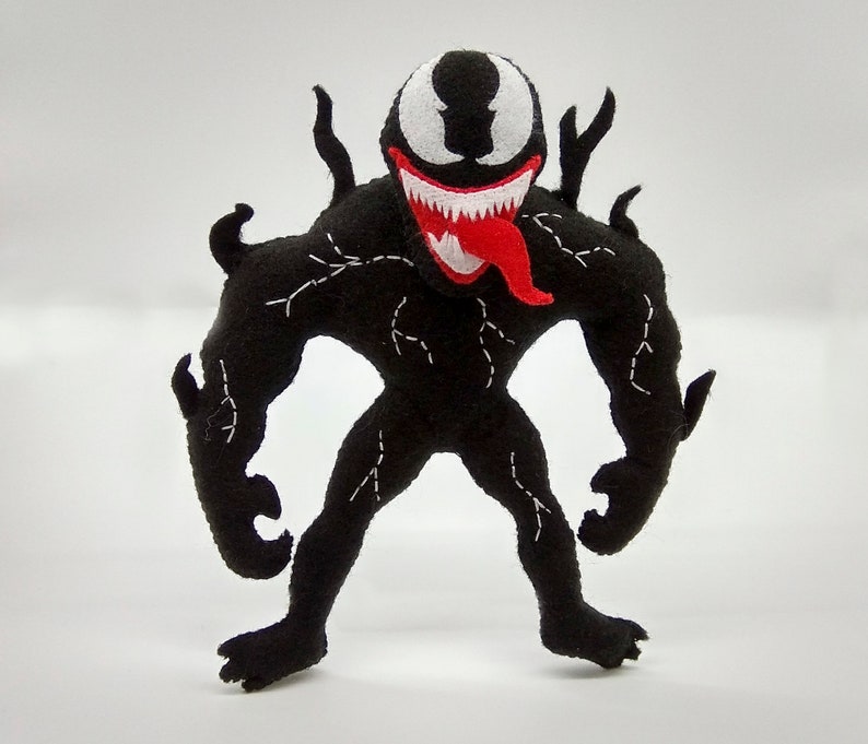 Venom Plush felt venom Stuffed venom Venom toy Marvel Etsy Venom Plush felt venom Stuffed venom Venom toy Marvel Etsy