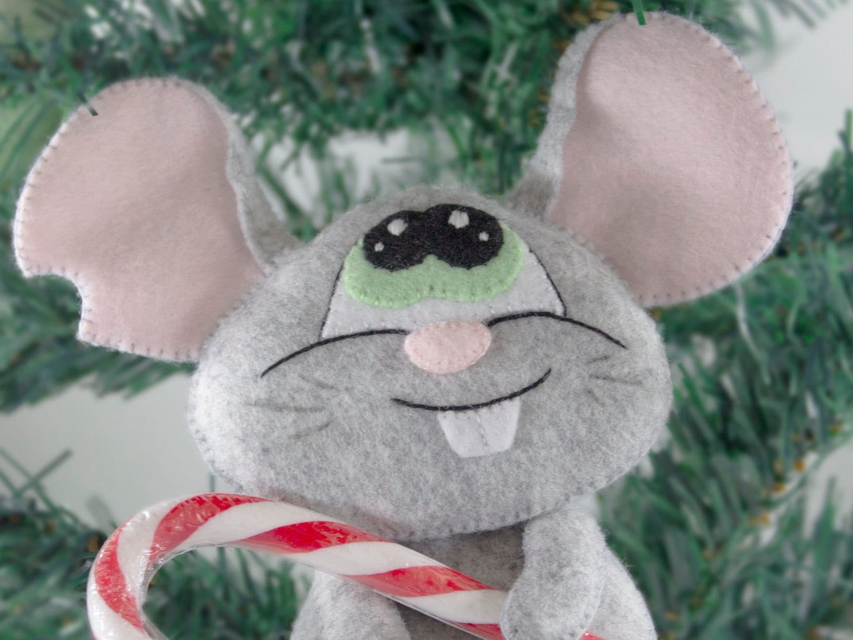 Felt Rat Sewing Patternrat or Mouse Easy Tutorial Christmas | Etsy