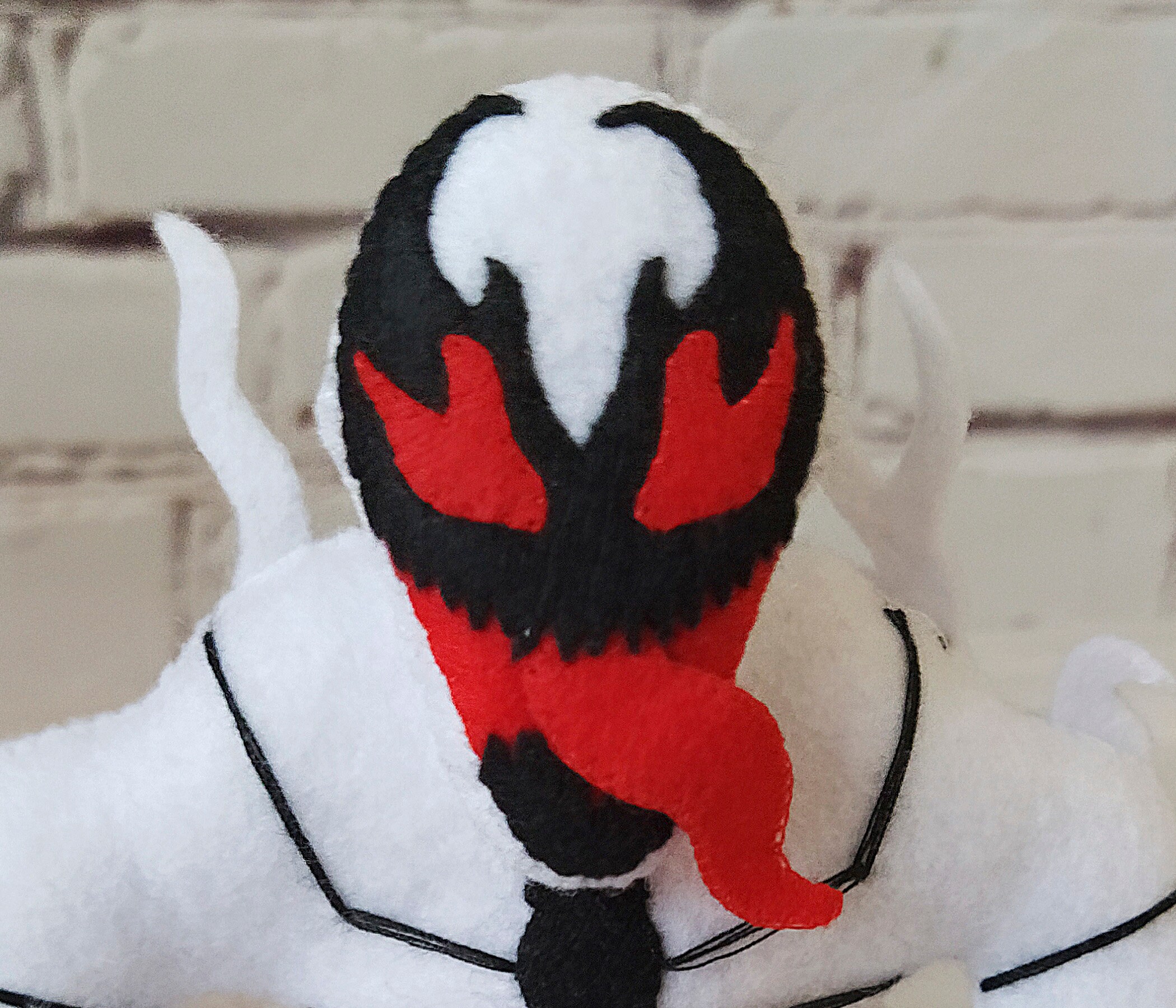 Anti venom Venom plush Stuffed venom doll Superhero | Etsy