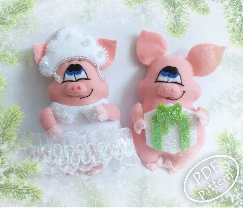 pig stuffed animal pattern