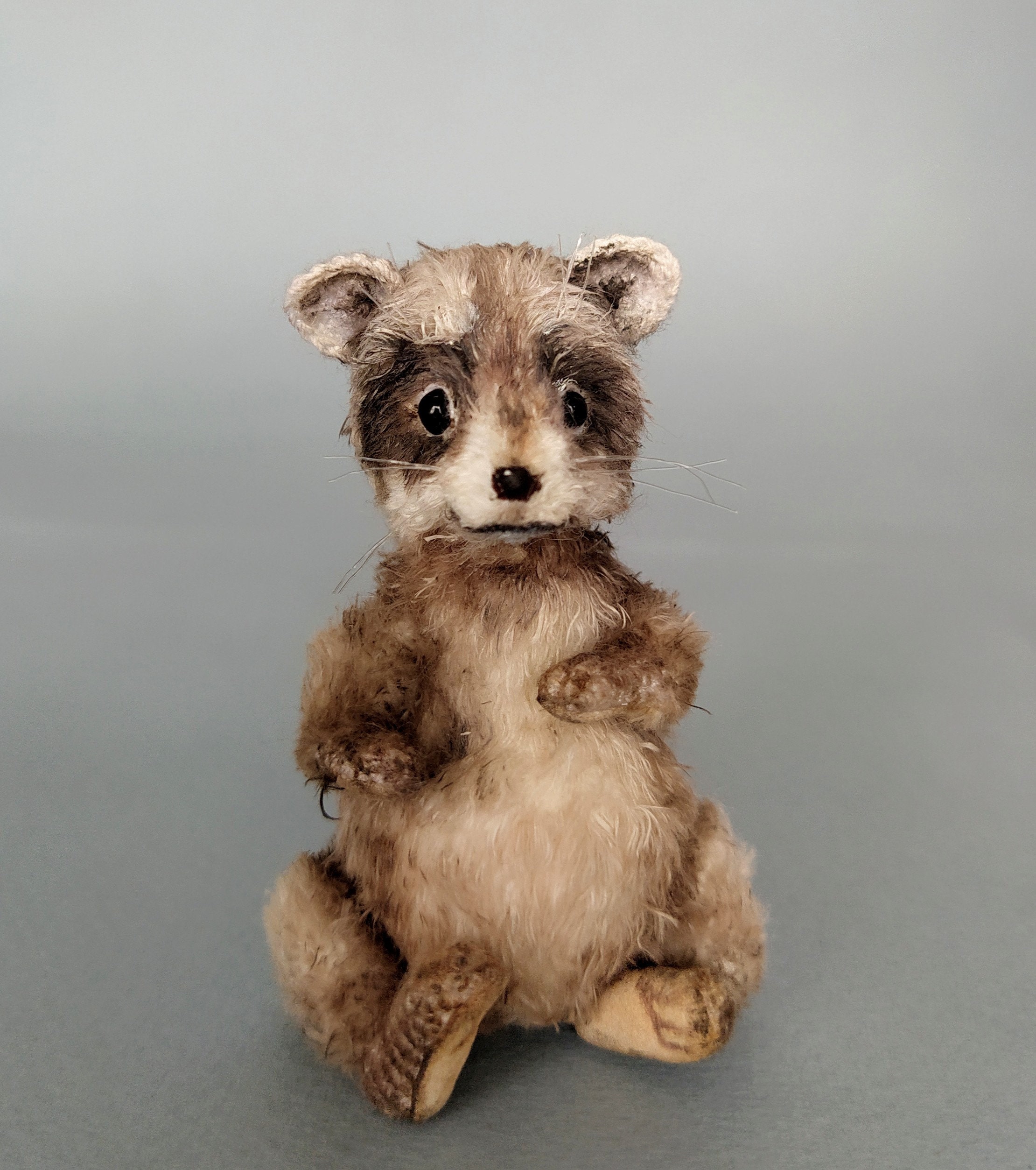 Dollhouse Animals. Miniature realistic raccoon. OOAK Realistic Etsy